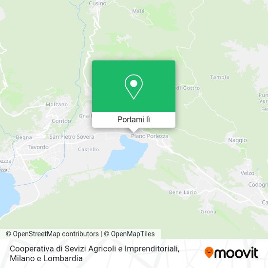 Mappa Cooperativa di Sevizi Agricoli e Imprenditoriali