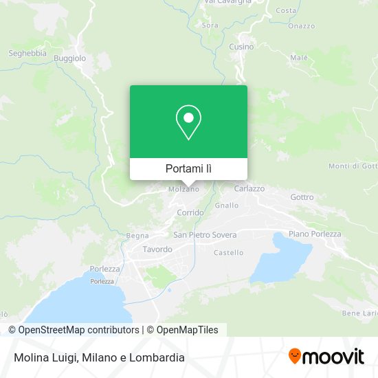 Mappa Molina Luigi