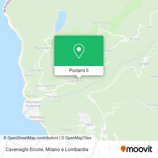 Mappa Cavenaghi Ercole