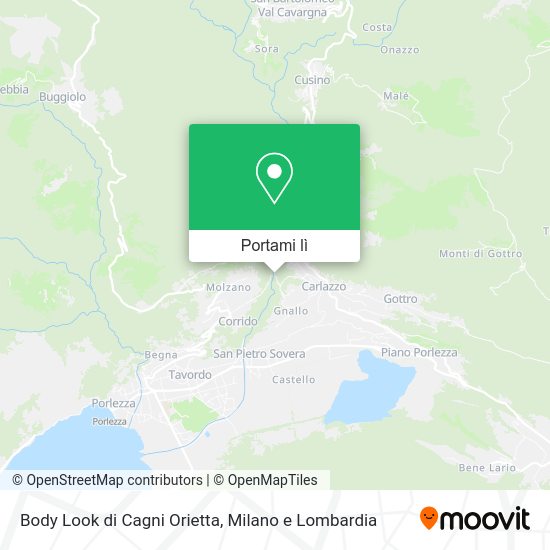 Mappa Body Look di Cagni Orietta