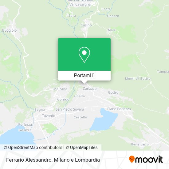 Mappa Ferrario Alessandro