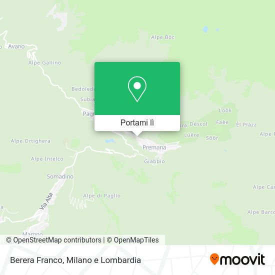 Mappa Berera Franco