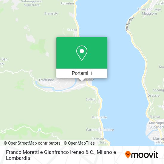 Mappa Franco Moretti e Gianfranco Ireneo & C.