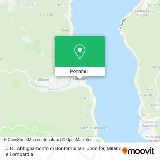 Mappa J.B.I Abbigliamento di Bontempi Iani Jennifer