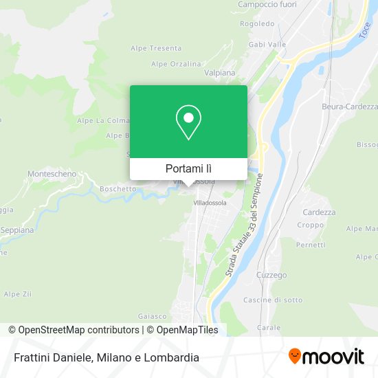 Mappa Frattini Daniele