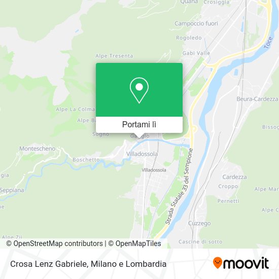 Mappa Crosa Lenz Gabriele