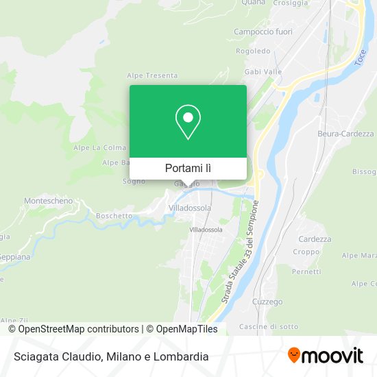 Mappa Sciagata Claudio