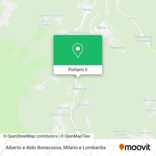 Mappa Alberto e Aldo Bonacossa