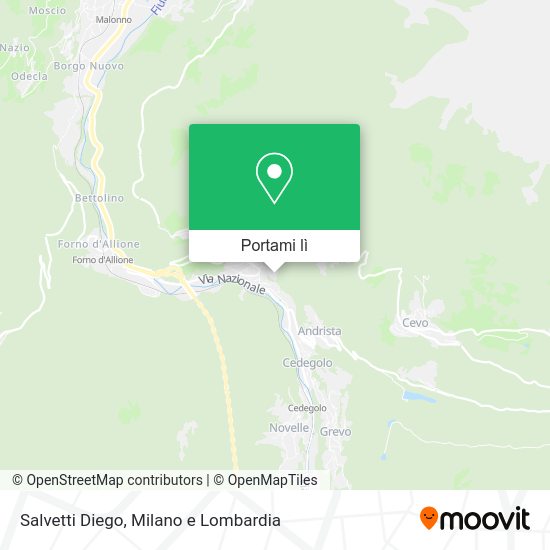 Mappa Salvetti Diego