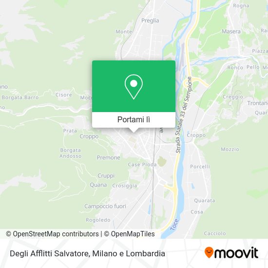 Mappa Degli Afflitti Salvatore