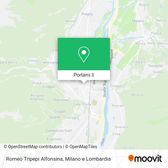 Mappa Romeo Tripepi Alfonsina