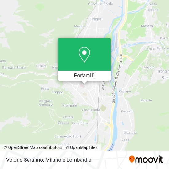 Mappa Volorio Serafino