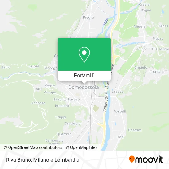 Mappa Riva Bruno