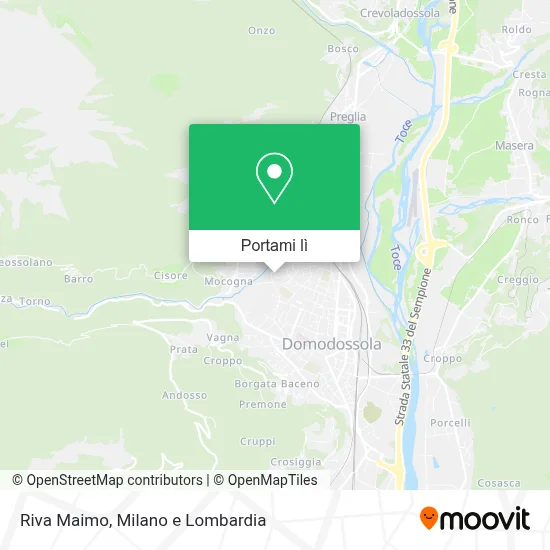 Mappa Riva Maimo