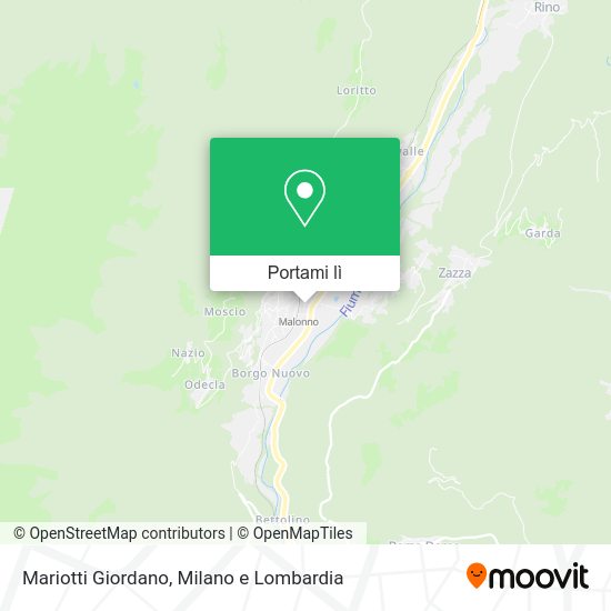 Mappa Mariotti Giordano