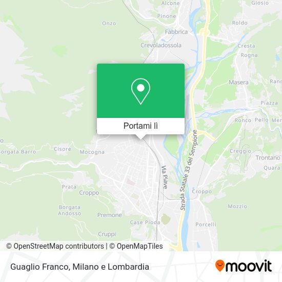 Mappa Guaglio Franco