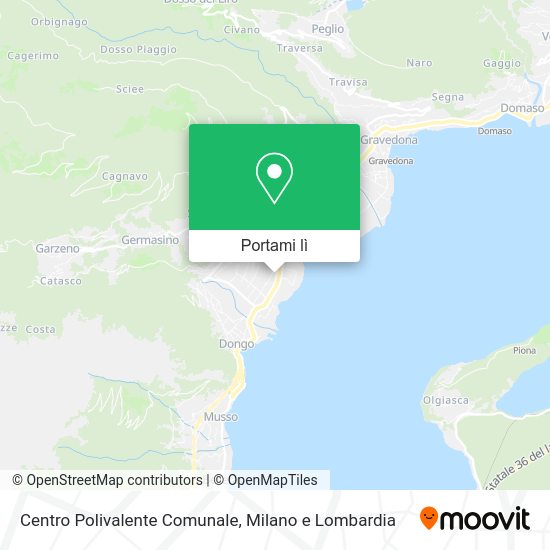 Mappa Centro Polivalente Comunale