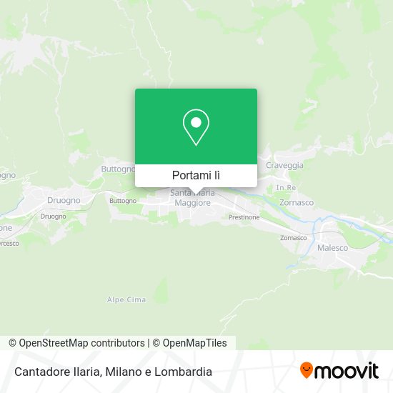 Mappa Cantadore Ilaria