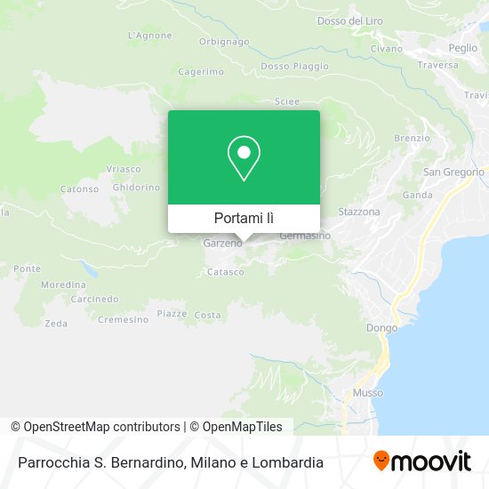 Mappa Parrocchia S. Bernardino