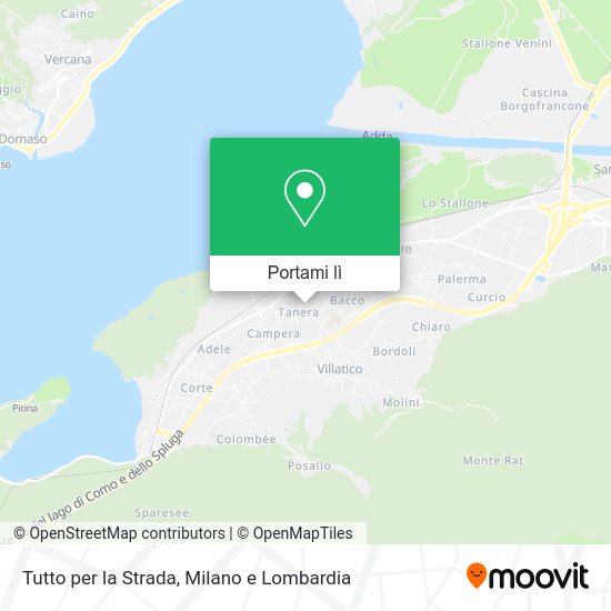 Mappa Tutto per la Strada