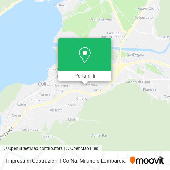 Mappa Impresa di Costruzioni I.Co.Na