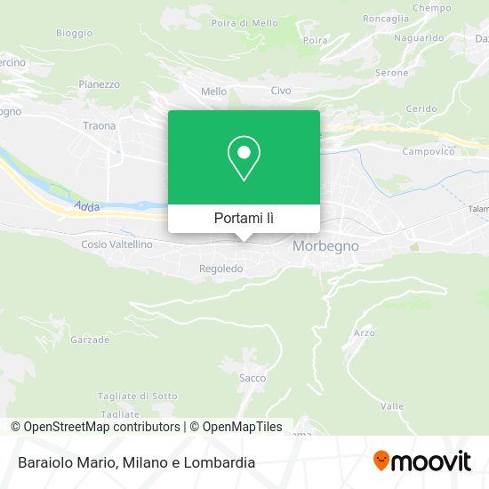 Mappa Baraiolo Mario