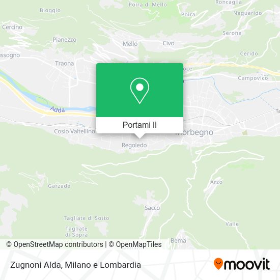 Mappa Zugnoni Alda
