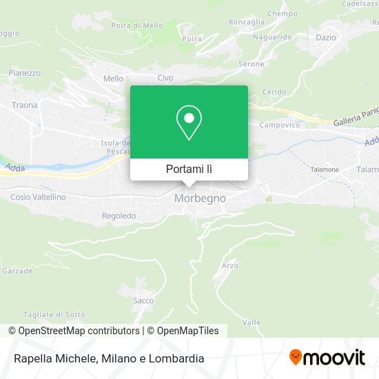 Mappa Rapella Michele