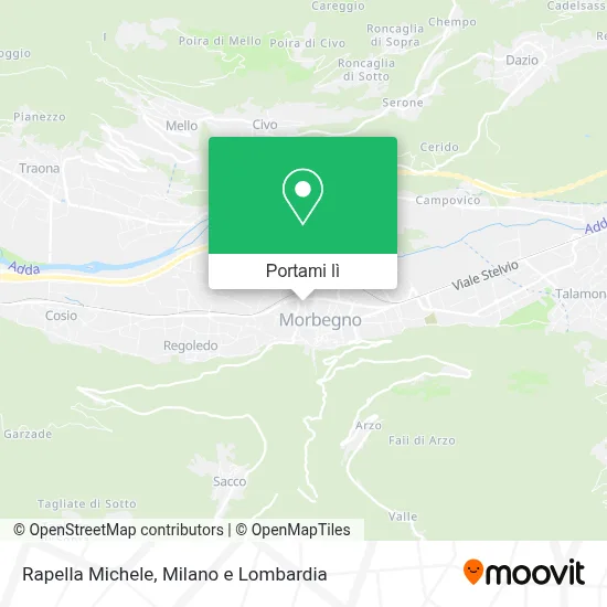 Mappa Rapella Michele
