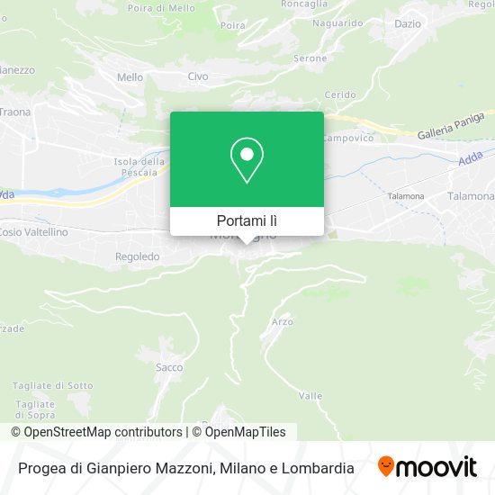 Mappa Progea di Gianpiero Mazzoni