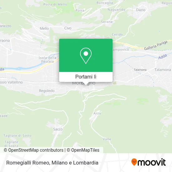 Mappa Romegialli Romeo