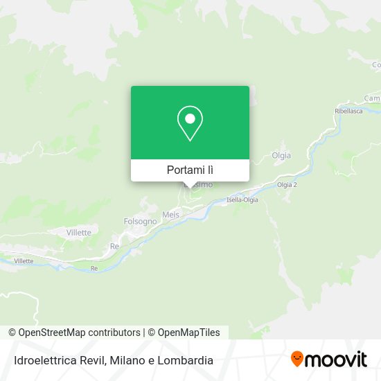 Mappa Idroelettrica Revil