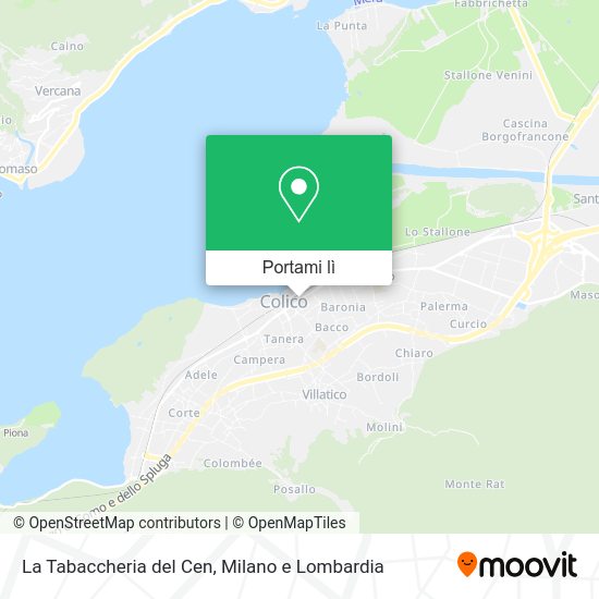 Mappa La Tabaccheria del Cen