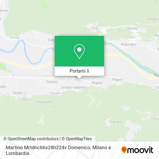 Mappa Martino Mrtdnc66s28h224v Domenico