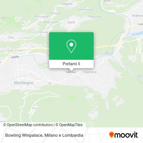 Mappa Bowling Winpalace