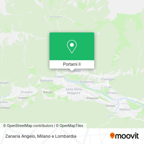Mappa Zanaria Angelo