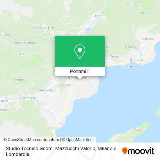 Mappa Studio Tecnico Geom. Mazzucchi Valerio