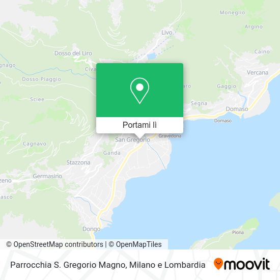 Mappa Parrocchia S. Gregorio Magno