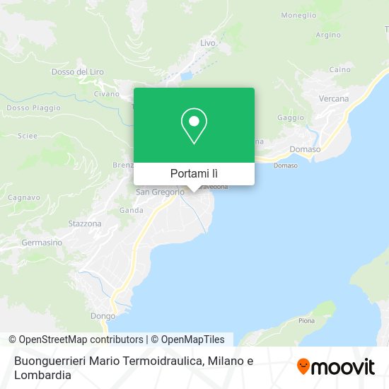Mappa Buonguerrieri Mario Termoidraulica