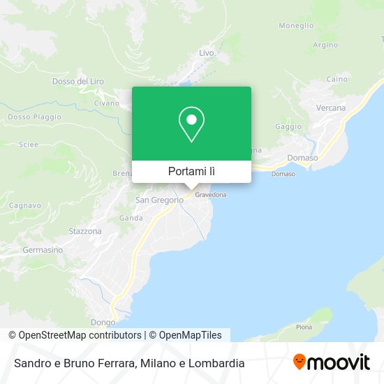 Mappa Sandro e Bruno Ferrara