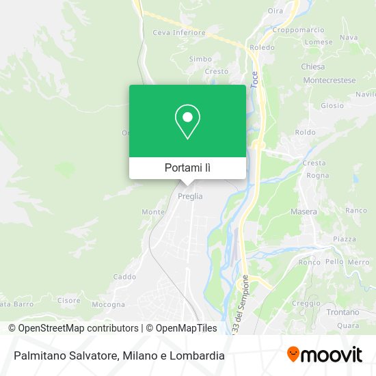Mappa Palmitano Salvatore