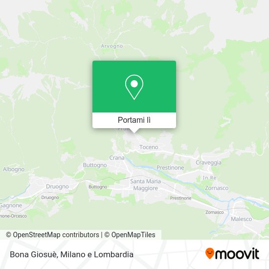 Mappa Bona Giosuè