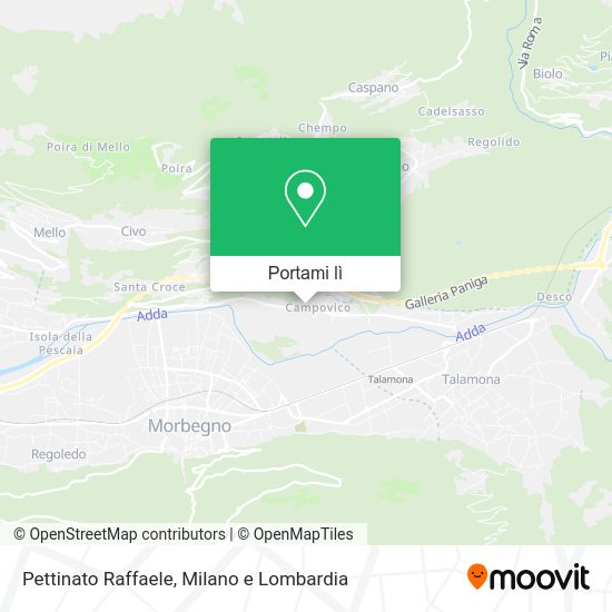 Mappa Pettinato Raffaele
