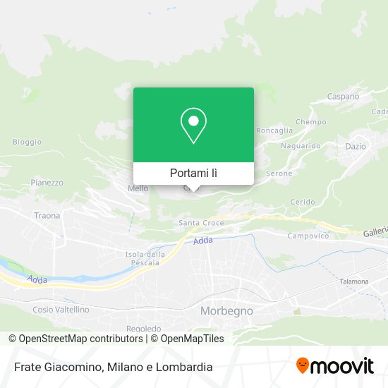 Mappa Frate Giacomino