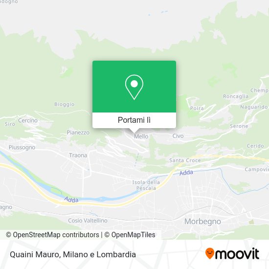 Mappa Quaini Mauro