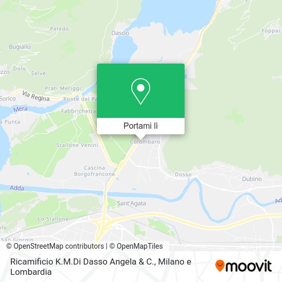 Mappa Ricamificio K.M.Di Dasso Angela & C.