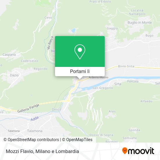 Mappa Mozzi Flavio
