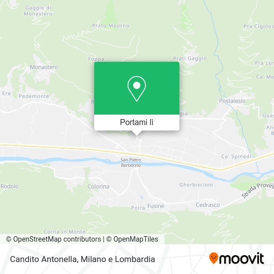 Mappa Candito Antonella