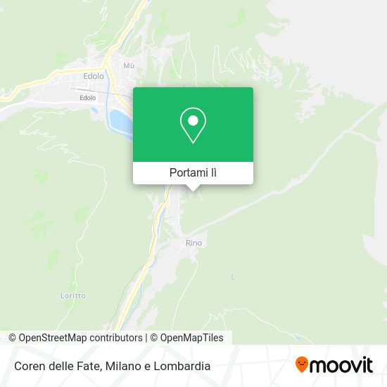 Mappa Coren delle Fate