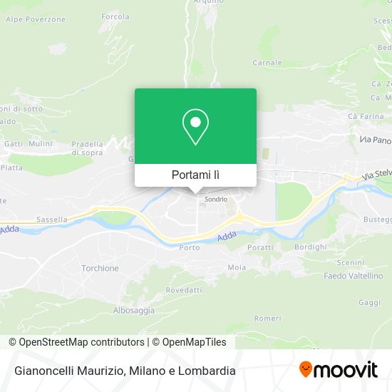 Mappa Gianoncelli Maurizio